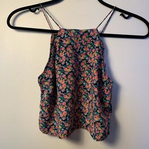 Floral Spaghetti Strap Top